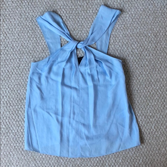 rag & bone Tops - Rag & Bone Blue Sleeveless Top